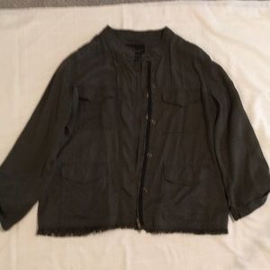 Sanctuary olive utility jacket size XL